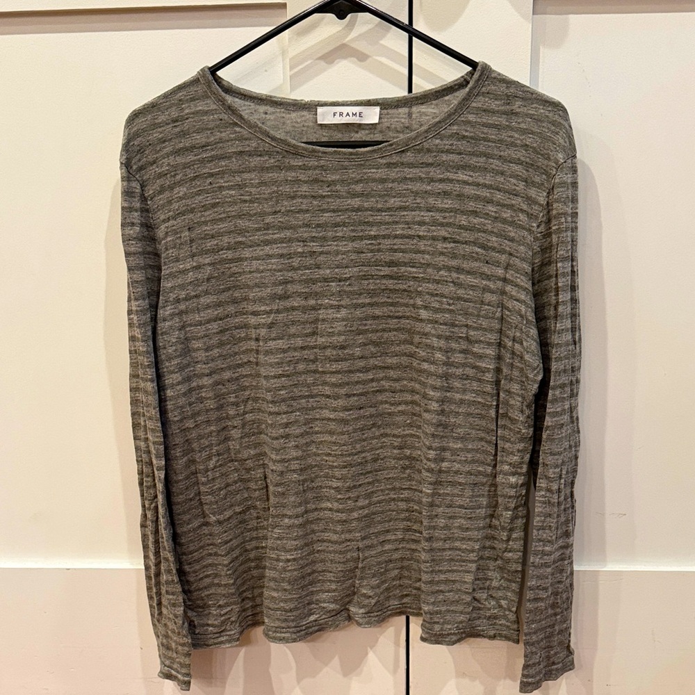 Frame Striped Heather Long Sleeve